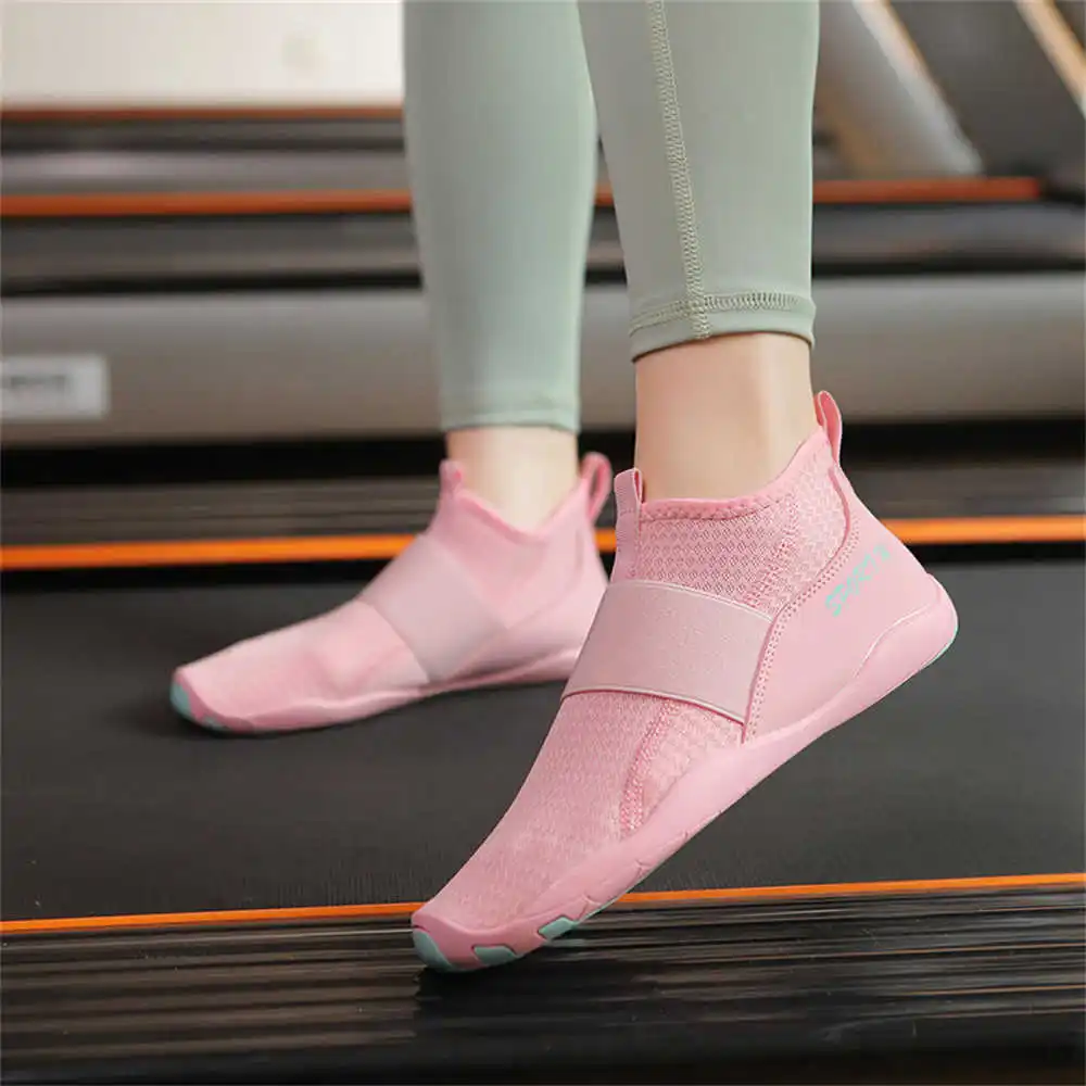 Latest Women Formal Wear - Light Hi Tops Sneakers Purple Walking