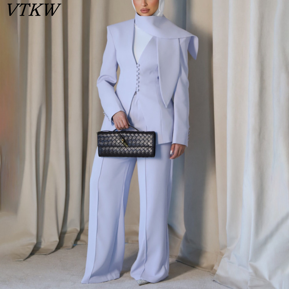 Women'S Formal Wear Pants - VTKW 2026 New Women 3 Piece