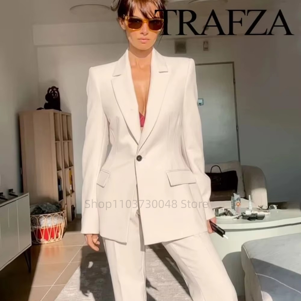 Women'S Formal Wear Pants - Fashion Office Ladies Blazer and Pants