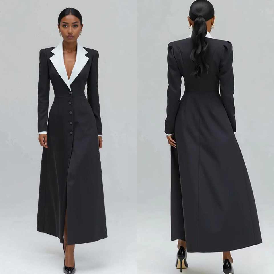 A Line Women Long Blazer Jacke - đánh giá và giá Women'S Formal Jackets To Wear With Dresses