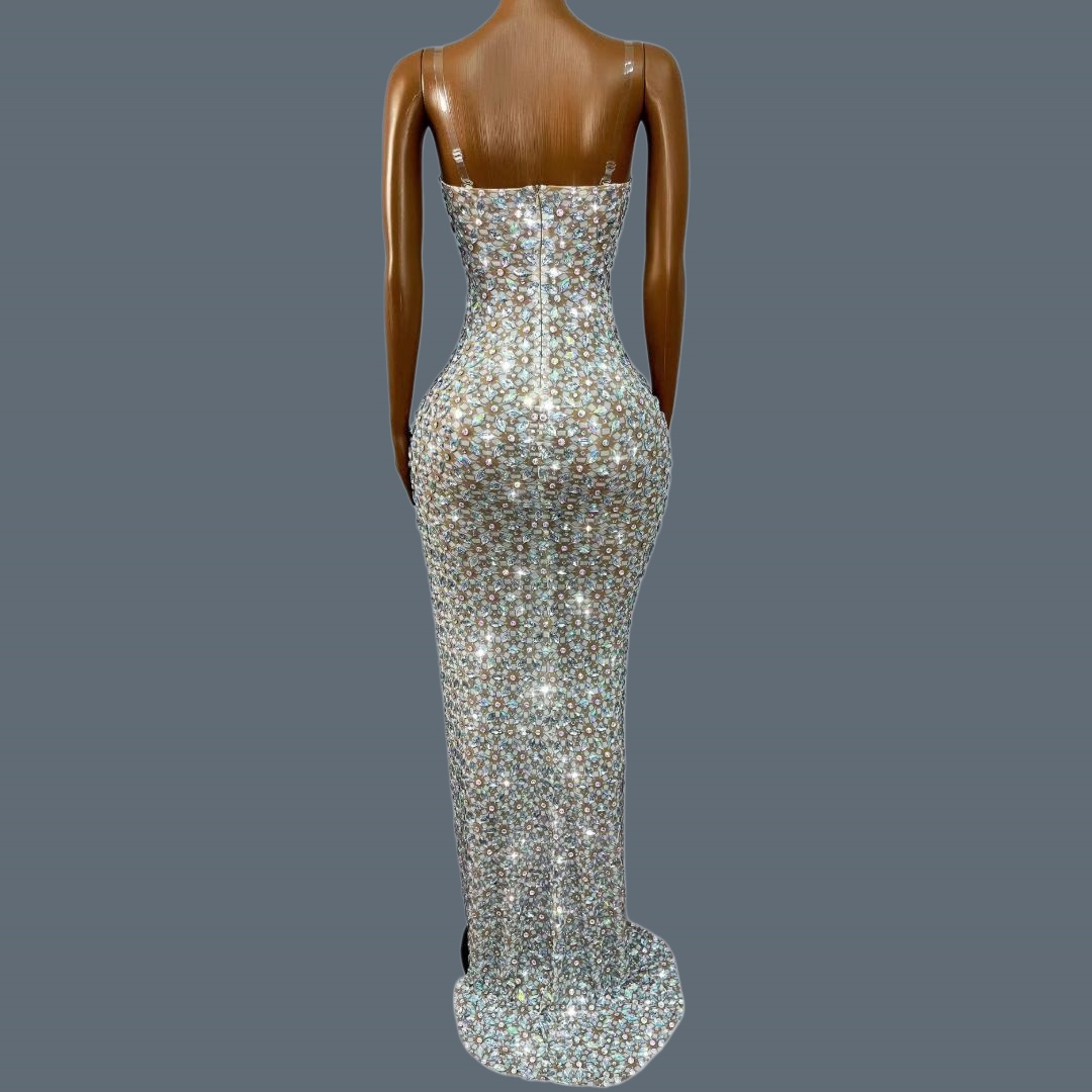 Formal Strapless High Side Sli - đánh giá và giá Women Formal Wear Photoshoot
