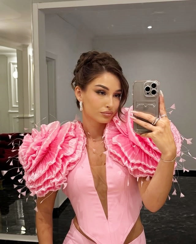 Pink Two Pieces Prom Dresses W - đánh giá và giá Women Formal Wear Online