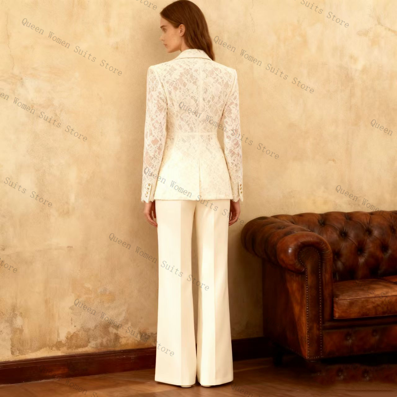 White Lace Women Suit Pants Se - đánh giá và giá Women'S Formal Jackets To Wear With Dresses