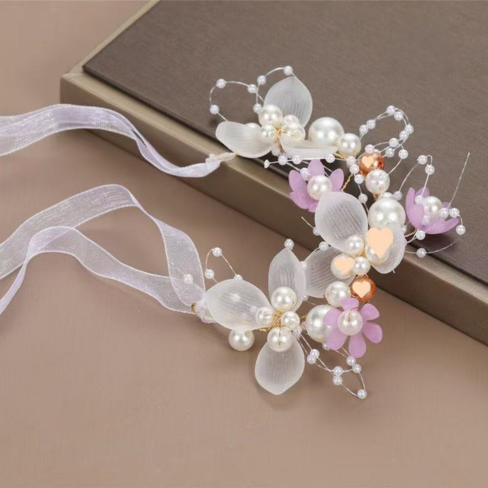 2-Pack Flower Ribbon Hair Acce - đánh giá và giá Women Formal Wear Photoshoot