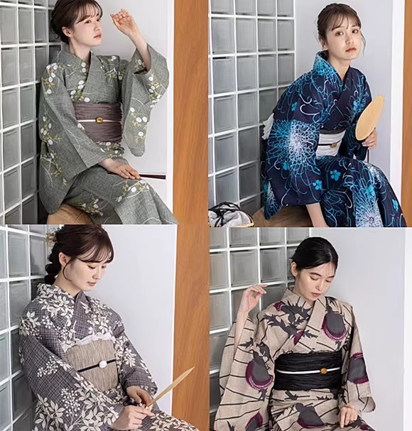 Japanese Kimono / Yukata for W - đánh giá và giá Women Formal Wear Photoshoot